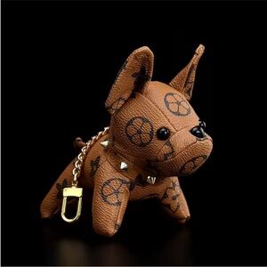 French Bull Dog Designer Keychain/Bag Charm Accessory